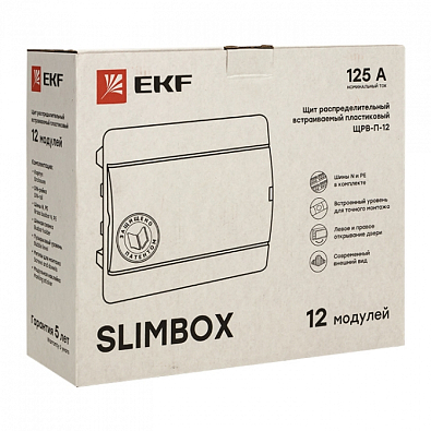 Щит распред. встраиваемый ЩРВ-П-12 "SlimBox" IP41 EKF PROxima - фото5