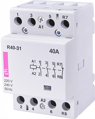 Контактор модульный R 40-31 230V AC 40A (AC1) - фото1
