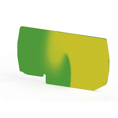 Концевой сегмент на клеммники PYK 10 (желто-зеленый); NPP PYK10 - фото1