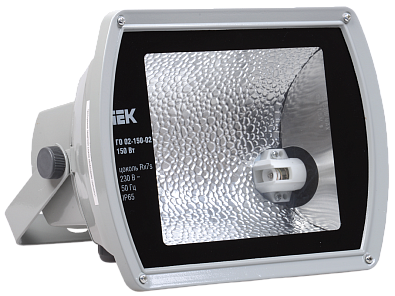 Прожектор ГО02-150-02 150Вт Rx7s серый асимметричный  IP65 - фото1