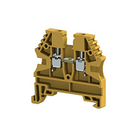 Клеммник на DIN-рейку 2,5мм.кв. (желтый); AVK2,5(RP)