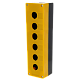 Корпус КП106 пластиковый 6 кнопок желтый EKF PROxima - фото4