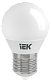 Лампа светодиодная ECO G45 шар 3Вт 230В 3000К E27 - фото2