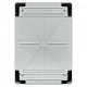 Щит пластиковый с монтажной платой прозр. дверь 600х400х200 мм IP65 EKF PROxima - фото4