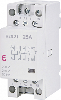 Контактор модульный R 25-31 230V AC 25A (AC1) - фото1