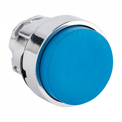 Исполнительный механизм кнопки XB4 синий выпирающая возвратный без фиксации, без подсветки EKF PROxima - фото1