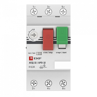 Автомат пуска двигателя АПД-32 4-6,3А EKF PROxima - фото3