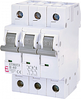 Модульный автоматический выключатель ETIMAT 6 3p B 40А (6 kA)
