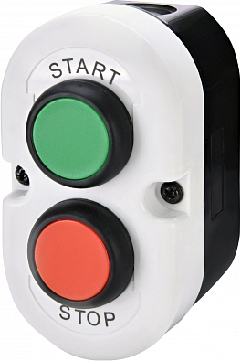 Кнопочный пост 2-модул. ESE2-V4 ("START/STOP", зеленый/красный) - фото1