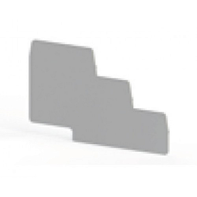 Концевой сегмент на клеммники PYK 3S* (серый); NPP PYK 3S - фото1