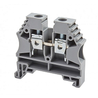 Клеммник на DIN-рейку 6мм.кв. (черный); AVK6(RP)