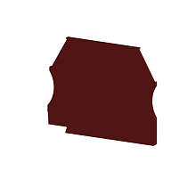 Концевой сегмент на клеммники AVK(2,5-10)/ AVK RD (2,5-4), (красный); NPP 2,5-10