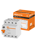 ВД1-63 4Р 80А 100мА TDM ELECTRIC устройство защитного отключения (УЗО)