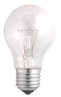 A55 240V 75W E27 clear Лампа накаливания A55