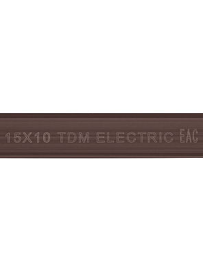 Кабель-канал 15х10 (12 шт по 1 м) "ЭКО" 3D венге (розн.упак.) TDM ELECTRIC - фото7