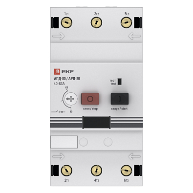 Автомат пуска двигателя АПД-80 40-63А EKF PROxima - фото3