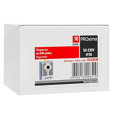 Гигростат на DIN-рейку 5А 230В IP20 EKF PROxima - фото13
