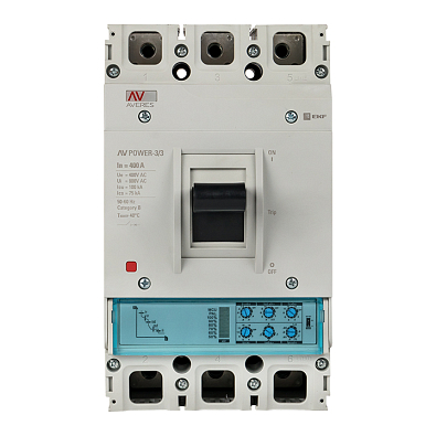 Автоматический выключатель AV POWER-3/3 400А 100kA ETU2.0 EKF AVERES - фото6