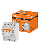 АВДТ 63S 4P(3P+N) C50 300мА 6кА TDM ELECTRIC дифференциальный автоматический выключатель
