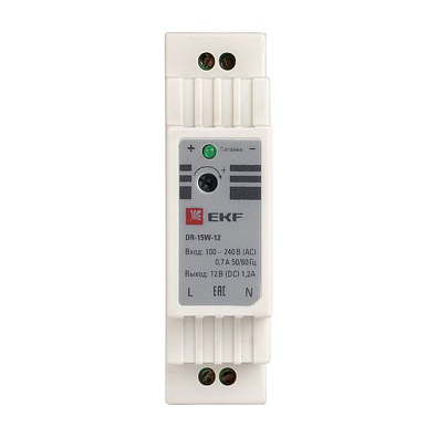 Блок питания 12В DR-15W-12 EKF PROxima - фото11