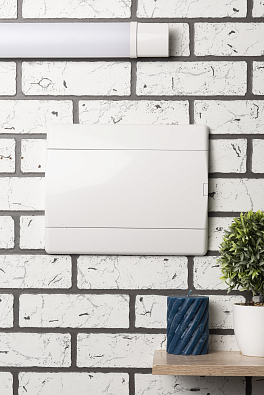 Щит распределительный ЩРВ-П-12 "SlimBox" белая дверца IP41 EKF PROxima - фото17