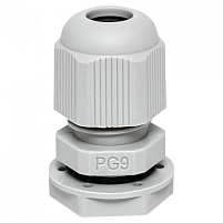 Сальник PG9 IP54 (4 шт) d отв. 16мм / d провод. 4-8 мм EKF PROxima