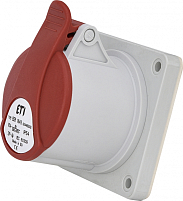 Розетка встраиваемая EER-1643 IP54 (16A, 400V, 3P+PE)