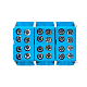Клемма распределительная КСР с двойным винтом 2x25/2x16 синяя EKF PROxima - фото24