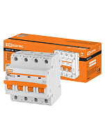 ВА47-29 4Р 13А 4,5кА х-каВ TDM ELECTRIC модульный автоматический выключатель