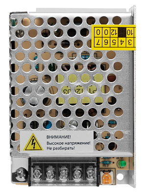 Блок питания 36Вт-12В-IP20  для светодиодных лент и модулей, метал TDM ELECTRIC - фото4