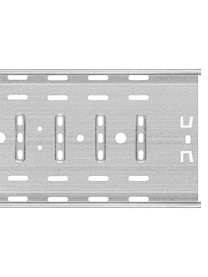 Лоток перфорированный 35х200х3000-0,5 мм TDM ELECTRIC - фото3