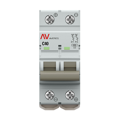 AV-6 DC 2P 40A (C) 6kA EKF AVERES выключатель автоматический, арт. mcb6-DC-2-40C-av - фото9