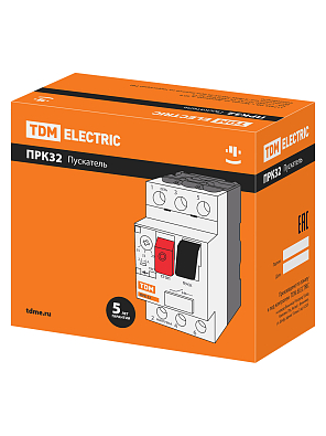 Пускатель ПРК32-32 In=32A Ir=24-32A Ue 660В TDM ELECTRIC - фото3