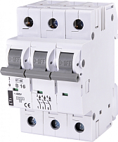 Автоматический выключатель ST-68 3p B 16А (4,5 kA)