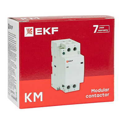 Контактор модульный КМ 32А NО+NC (2 мод.) EKF PROxima - фото17