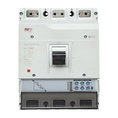 Автоматический выключатель AV POWER-4/3 1000А 100kA ETU2.0 EKF AVERES - фото20