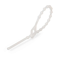 Стяжка нейлоновая КСШ 180 (бел) (100шт) (Fortisflex)