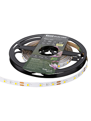 Лента светодиодная SMD2835-60 LED/м-IP20-12 В-4,8 Вт/м-3000 К (5 м) блистер TDM ELECTRIC - фото2