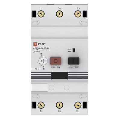 Автомат пуска двигателя АПД-80 25-40А EKF PROxima - фото5