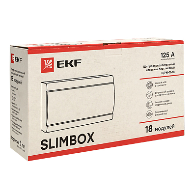 Щит распред. навесной ЩРН-П-18 "SlimBox" IP41 EKF PROxima - фото8