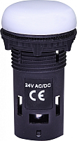 Лампа сигнал. LED матовая ECLI-024C-W 24V AC/DC (белая)