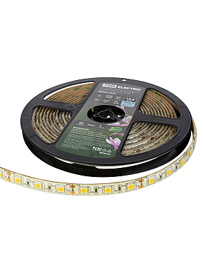 Лента светодиодная SMD5050-60 LED/м-IP65-12 В-14,4 Вт/м-4000 К (5 м) блистер TDM ELECTRIC - фото2