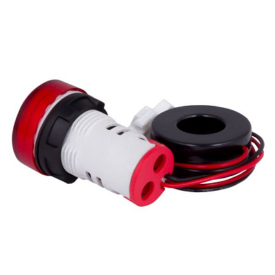 Индикатор значения тока и напряжения красный ED16-22AVD 100А EKF PROxima в комплекте с трансформатором тока - фото7