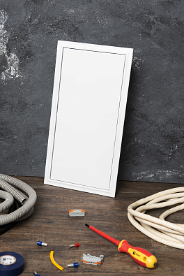 Люк ревизионный пластик с нажим. замком 200х400 (ШхВ внутр.) EKF Basic - фото9