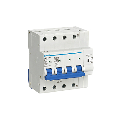 Автоматический выключатель NB2-80ZT 3P+N 80А 6кА хар-ка C (R) - фото1