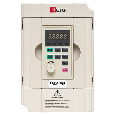 Преобразователь частоты 2,2/4кВт 1х230В VECTOR-100 EKF PROxima - фото9