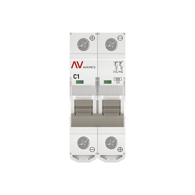 AV-6 DC 2P 1A (C) 6kA EKF AVERES выключатель автоматический, арт. mcb6-DC-2-01C-av - фото16
