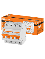 ВА47-29 4Р 20А 4,5кА х-каВ TDM ELECTRIC модульный автоматический выключатель
