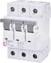 Автоматический выключатель ETIMAT 6 3p D 1A (6kA)