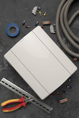 Щит распределительный ЩРВ-П-12 "SlimBox" белая дверца IP41 EKF PROxima - фото15